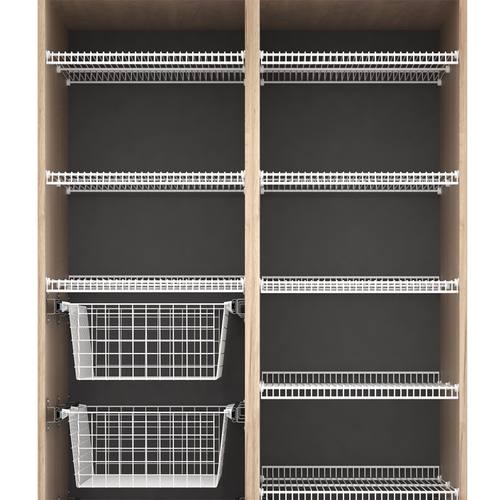 Проволочная полка , 462x556 мм, белый LJPS0620 Public Steel Россия  - Вид №1