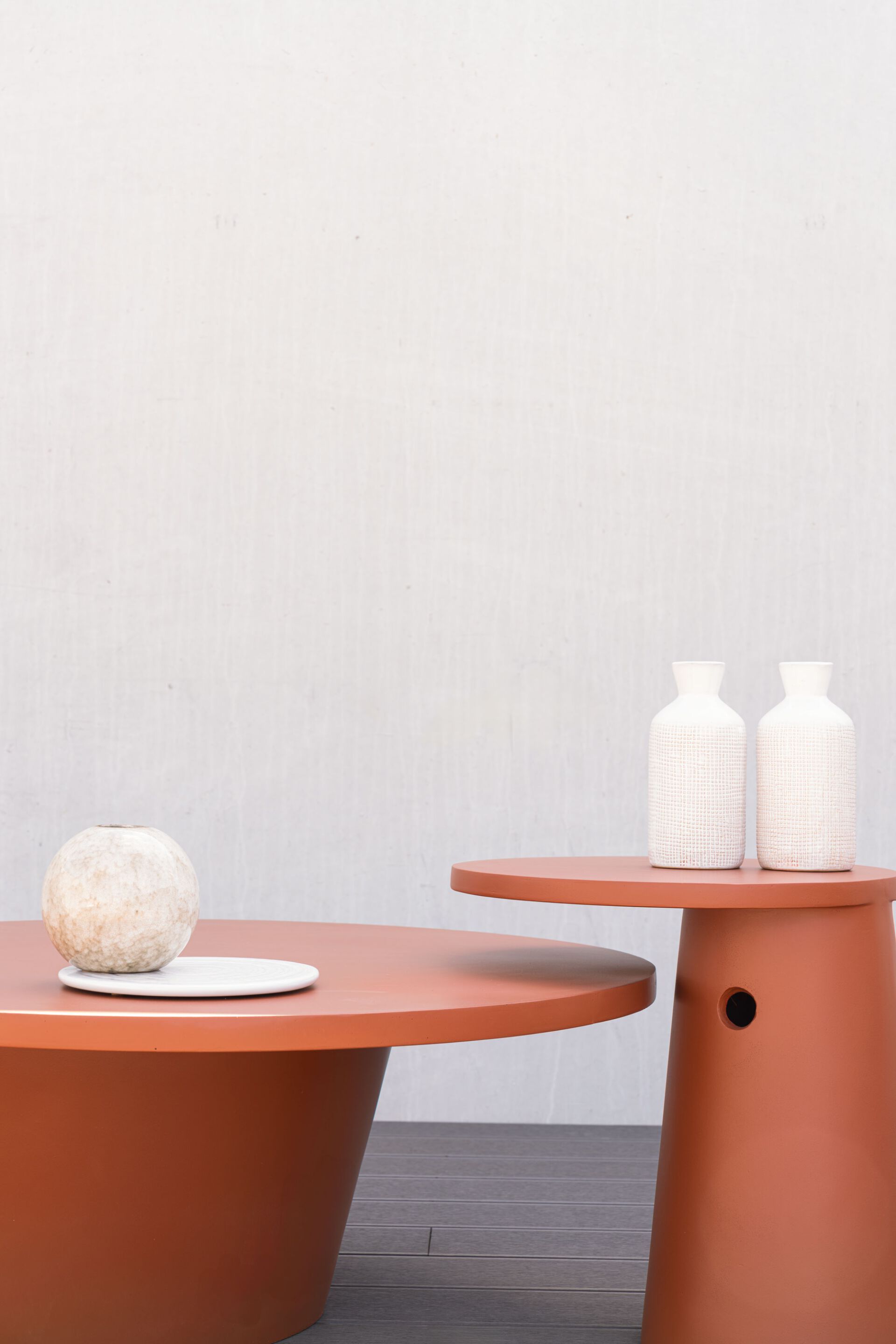 Круглый низкий садовый столик Atmosphera Тотем ARCH-00010430 - Вид №2