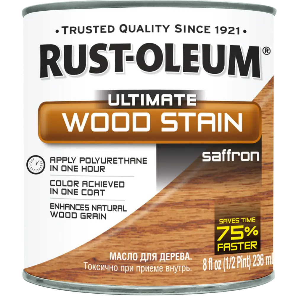 Масло тонирующее Ultimate цвет шафран 0.236 л 82482315 STLM-2131599 RUST-OLEUM  - Вид №1