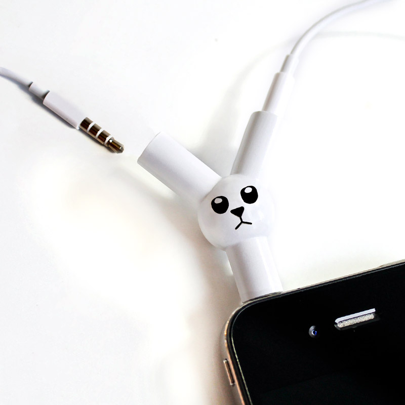 Разветвитель для наушников Jack Rabbit SUCK UK SKJACKRABBIT1 - Вид №3