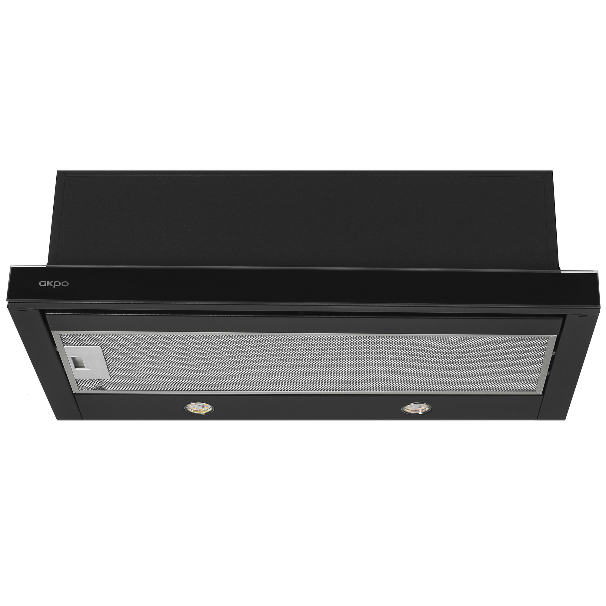 9940346 Вытяжка телескопическая Akpo WK-7 Light eco twin glass II черный/черный STDN-0075109 - Вид №1