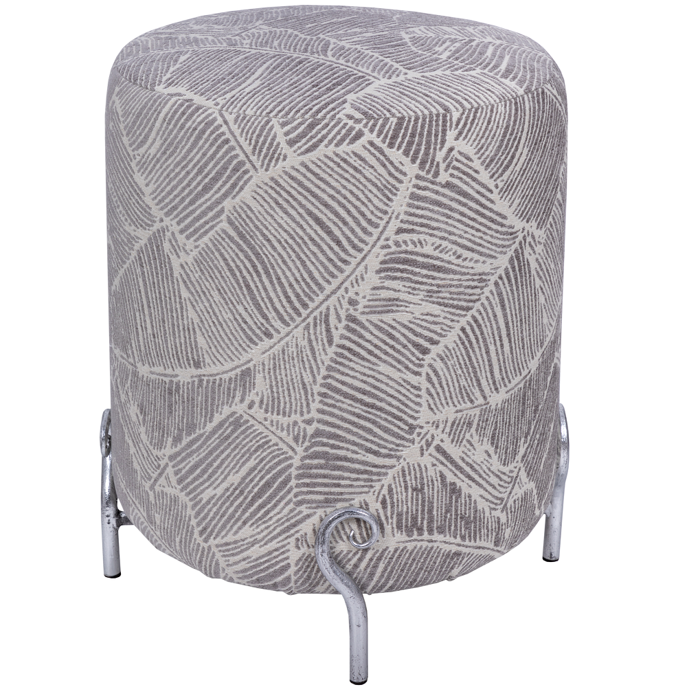 14032 Банкетка Шарман Грей Серебро BOGACHO 4627196596184