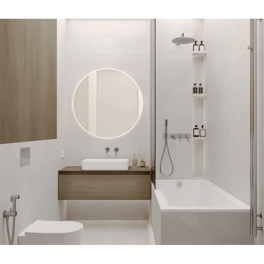 Глазурованный керамогранит Ceradim Payour Onyx Blanco Карвинг 60x120 см 1.44 м² матовый цвет серый 89457821 STLM-2002093 - Вид №3