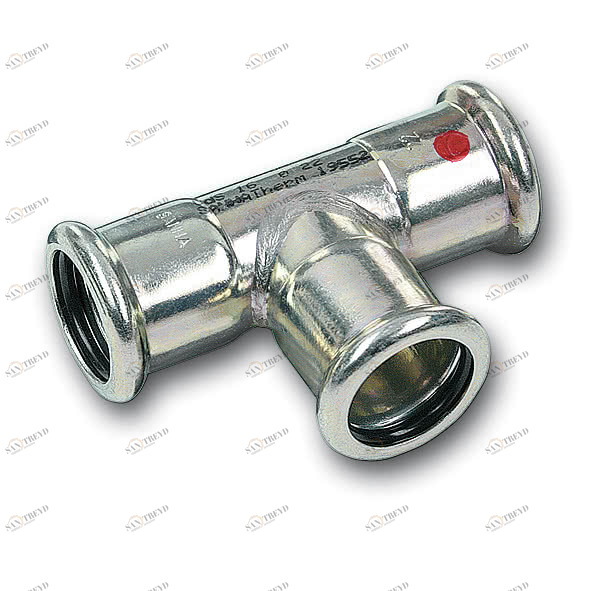 12413010854108 SANHA 24130 SANHA-Therm тройник ВПр 108,0x54x108,0 мм 