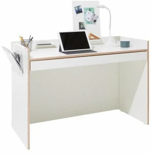 Müller Small Living Прямоугольный письменный стол из фанеры с ящиками Flai Fla100-w
