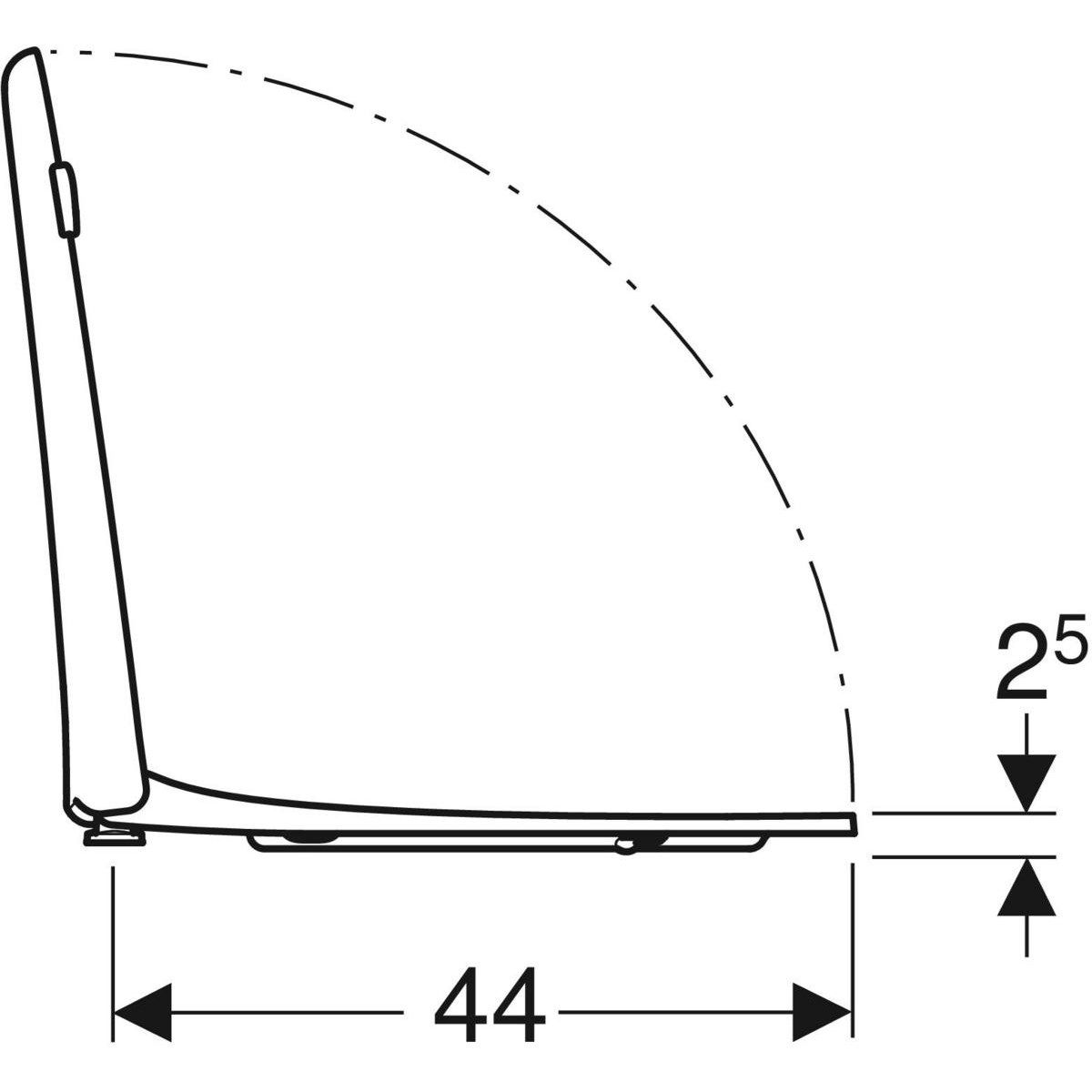 Сиденье для унитаза Geberit Selnova ARCH-00035076 - Вид №4