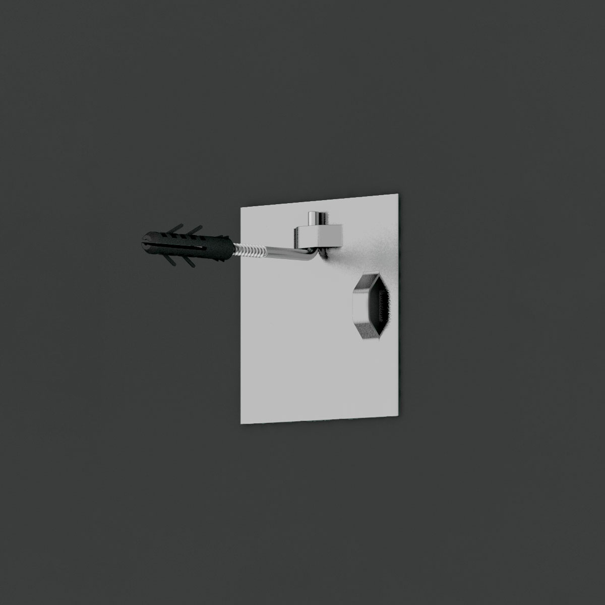 BY 7198 Зеркало в багетной раме - алюминий 90 mm EVOFORM Octagon - Вид №2