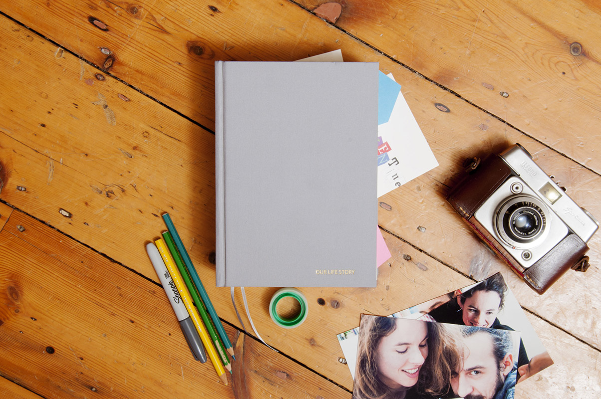 Дневник для двоих Our life story серый SUCK UK SKOURLIFESTORY2 - Вид №6