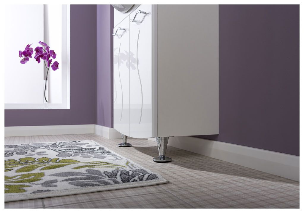 Тумба под раковину Aquanet Моника 60 белый sun-id-275393 - Вид №6