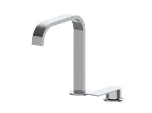 Смеситель для раковины с 2 отверстиями из хромированной латуни