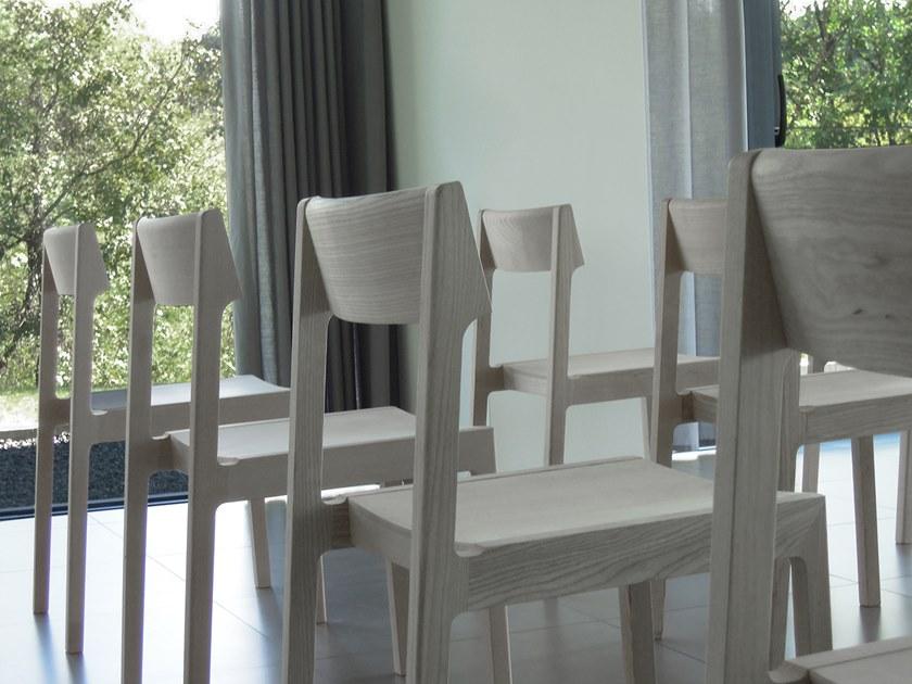 Bedont Стул ясень с открытой спинкой  B71 b01s  - Вид №4