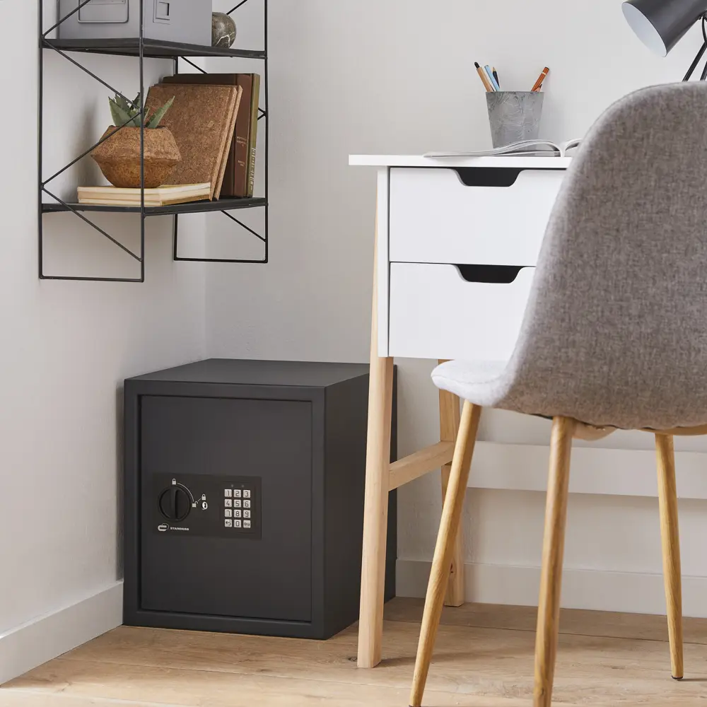 Сейф Standers 40 л с электронным замком 35x40x36 см сталь 85155402 STLM-2049608  - Вид №6