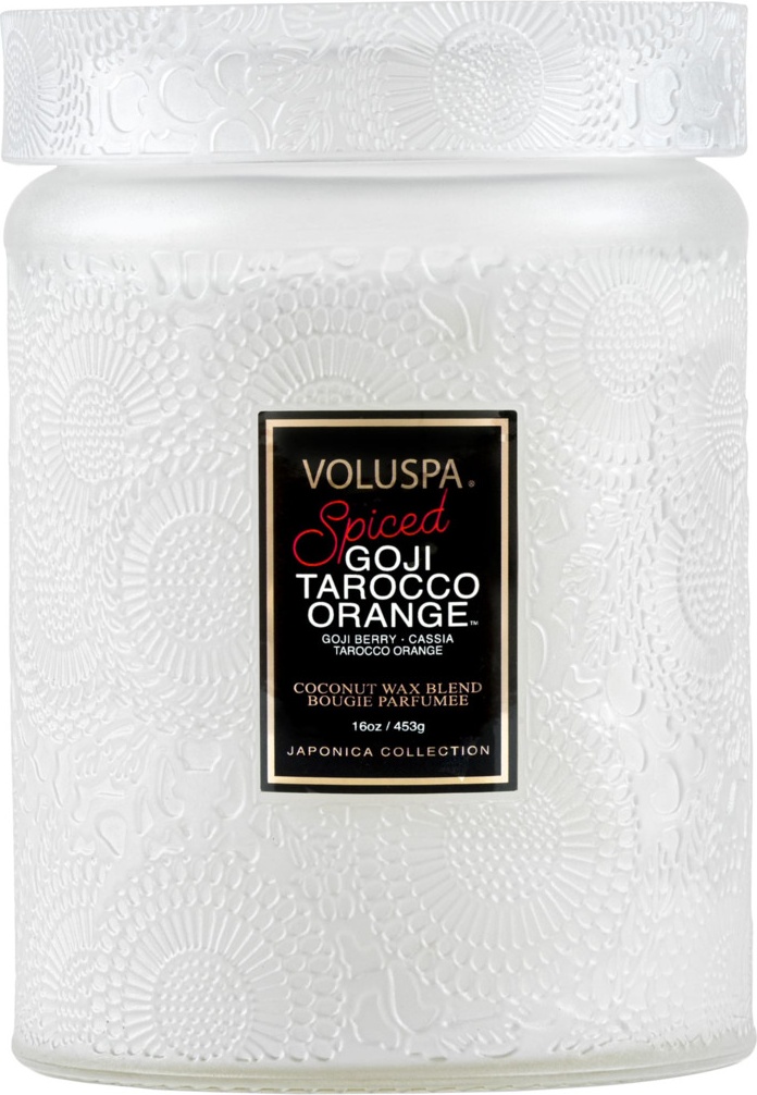 10664206 VOLUSPA Ароматическая свеча Voluspa "Пряная китайская ягода и красный апельсин", 454гр 