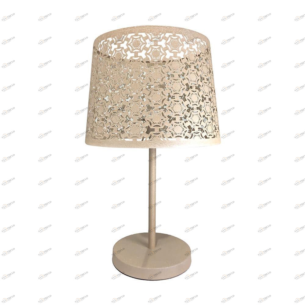 Лампа настольная кофейного цвета Seven Fires "Карвед" 39106.04.83.01C SEVEN FIRES КАРВЕД 00-3907856 Коричневый 