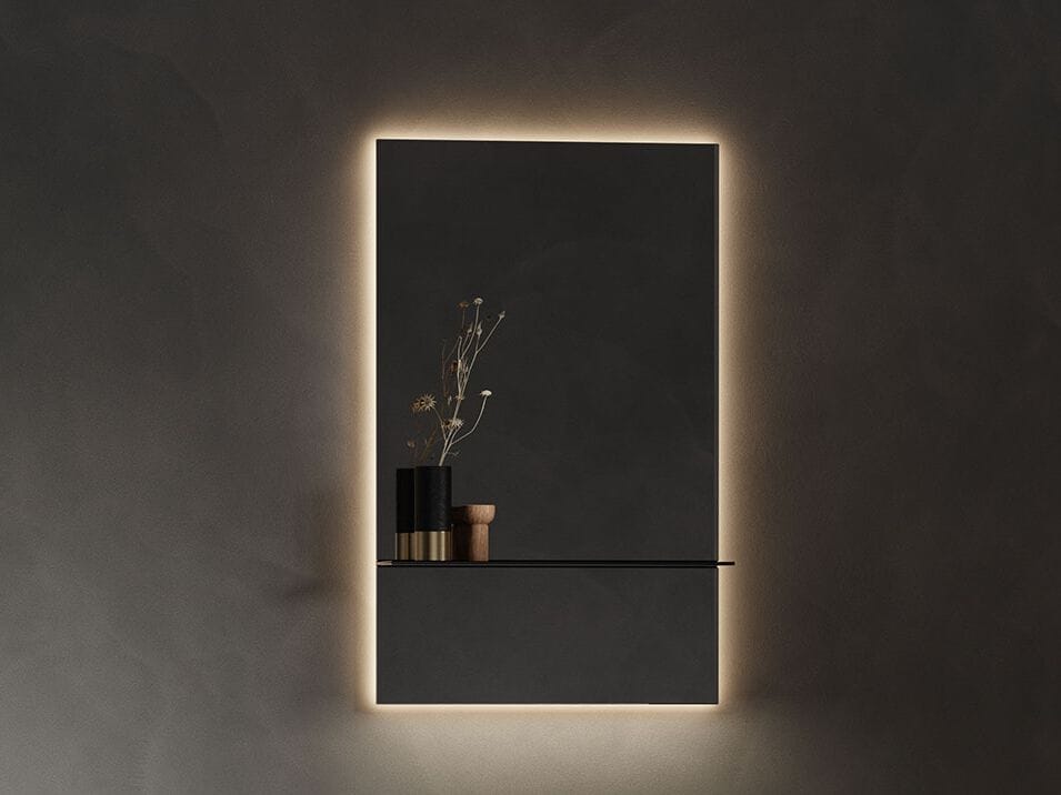 Зеркало со встроенным настенным освещением для ванной комнаты Inbani решетка ARCH-00076440