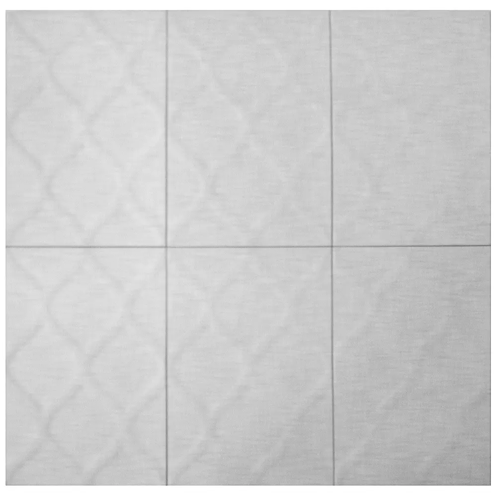 Плитка наcтенная «Дамаск 2С» глазурированная 27.5х40 см 1.65 м2 цвет серый Керамин STLM-2112000 - Вид №1