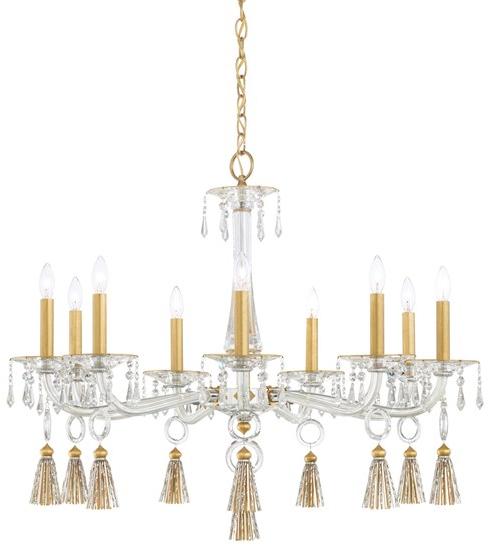 Schonbek Металлическая люстра с кристаллами swarovski® Tassau sun-id-1345872 - Вид №3