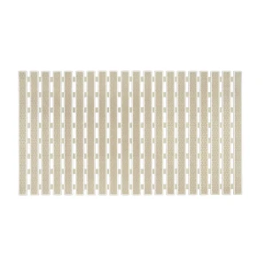 Коврик для ванной Аквалиния Идеал противоскользящий 38x69 см цвет бежевый