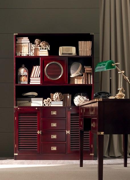 Caroti Модульный офисный книжный шкаф из дерева  911  - Вид №1