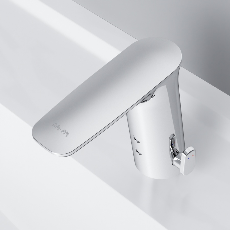 F50A02300 Inspire V2.0 смеситель для умывальника сенсорный хром шт. AM.PM Inspire 2.0  - Вид №4