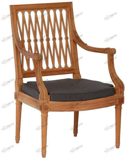 ASTELLO Садовое кресло из тика Serpentine sun-id-1346299