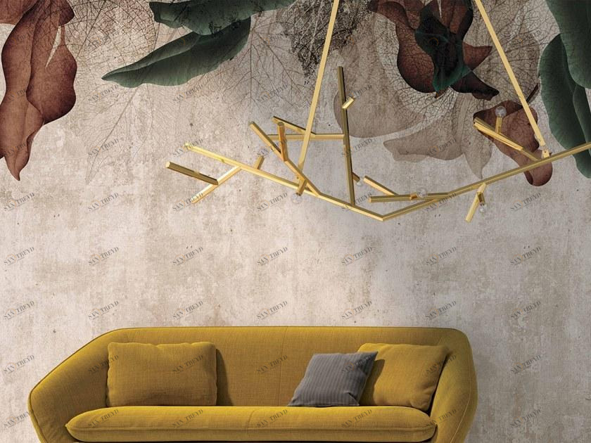 YO2 Виниловые обои с цветочными мотивами Set traits sun-id-1492181