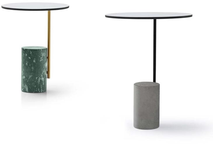 Quinti Sedute Круглый журнальный столик из бетона sun-id-1367513 - Вид №1