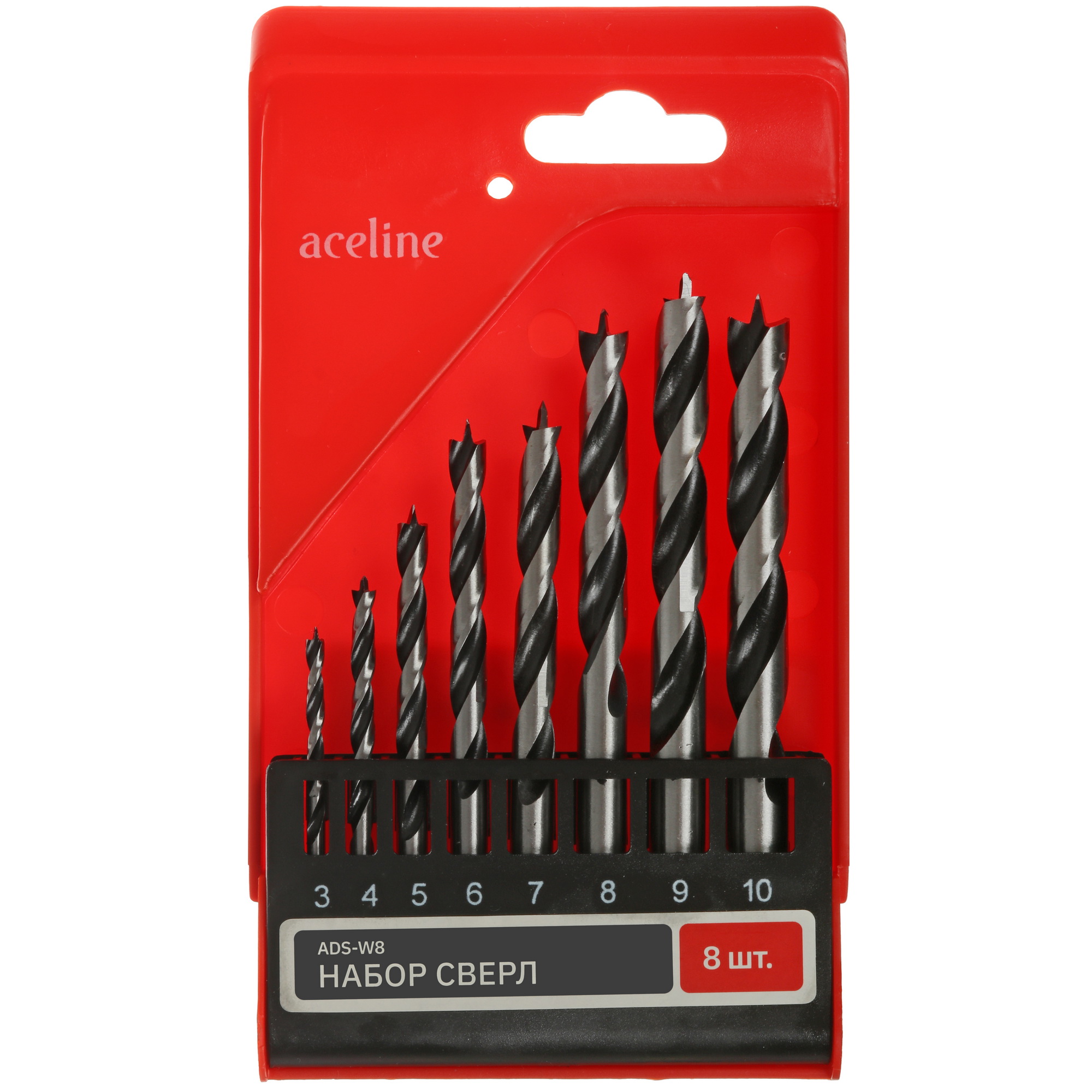 Набор сверл Aceline ADS-W8 5469306 STDN-0144186