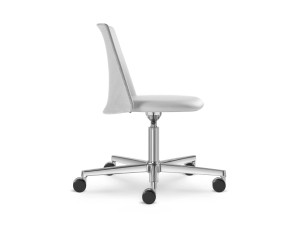 5-спицевое кожаное вращающееся офисное кресло