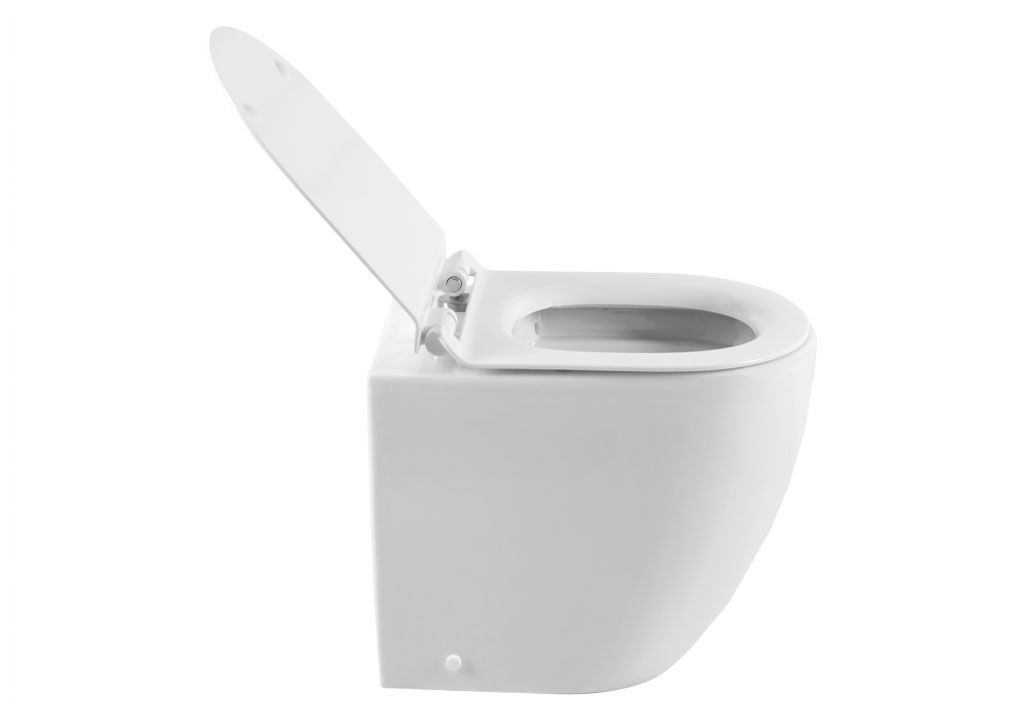 BL102NFST Приставной унитаз напольный Белый Aquanet CETUS Китай - Вид №4