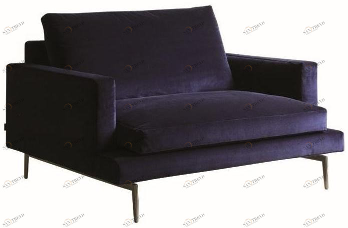 Verzelloni Кресло из ткани со съемным чехлом с подлокотниками Larsen sun-id-1486310