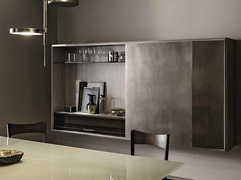 Shake Подвесной буфет из дерева с раздвижными дверцами Prism sun-id-1383526 - Вид №2