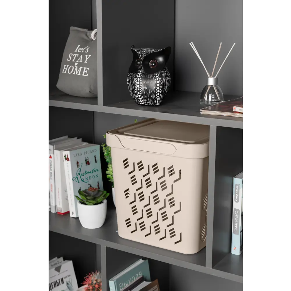 Ящик Santreyd DeLUXE с крышкой для систем хранения 18 л 82679370 Econova STLM-1085048 - Вид №15