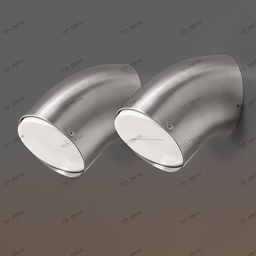 Регулируемый набор для душа головы, Delrin® конец с дождевой струей и водопадом струей  FRE183 CEADESIGN 