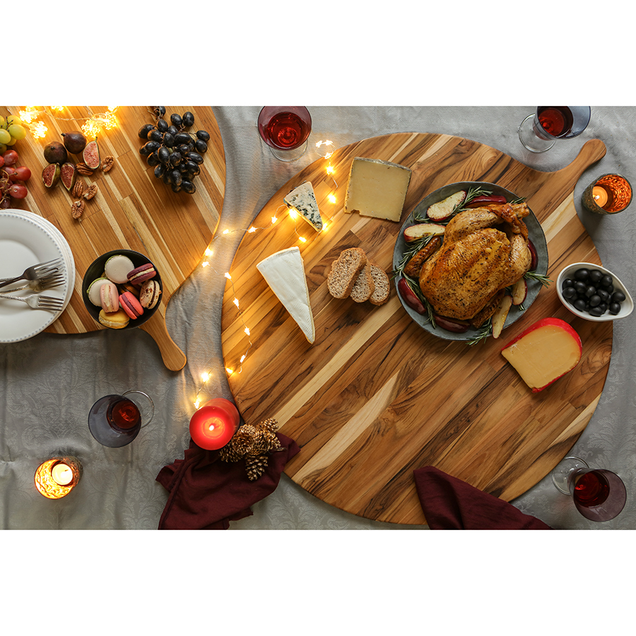 TH901 Доска сервировочная specialty круглая 83 см TEAKHAUS  - Вид №2