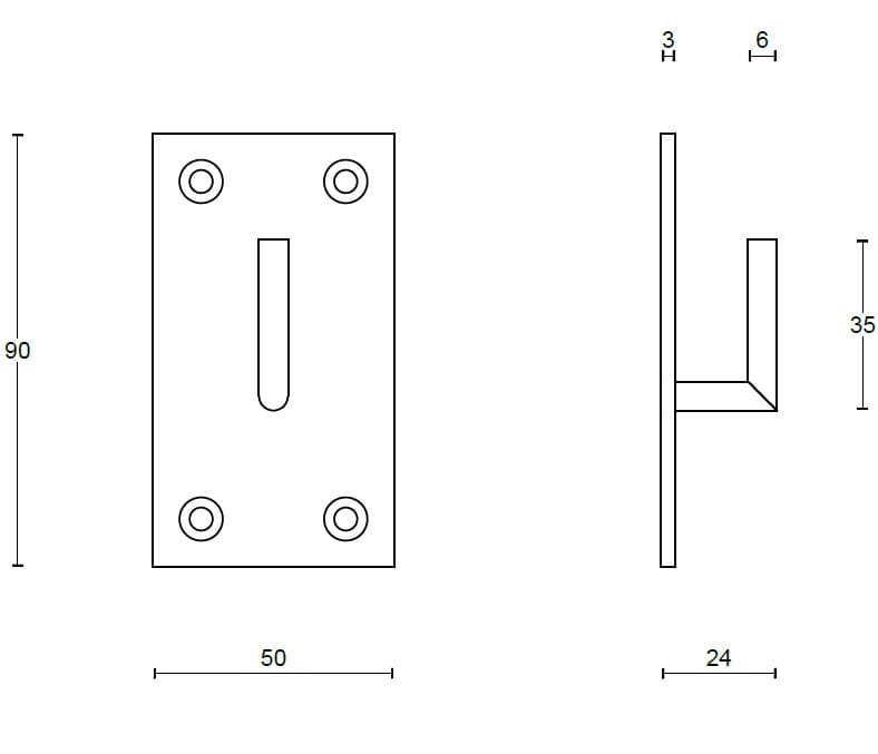 Вешалка для одежды из нержавеющей стали Formani ARCH-00138401 - Вид №2