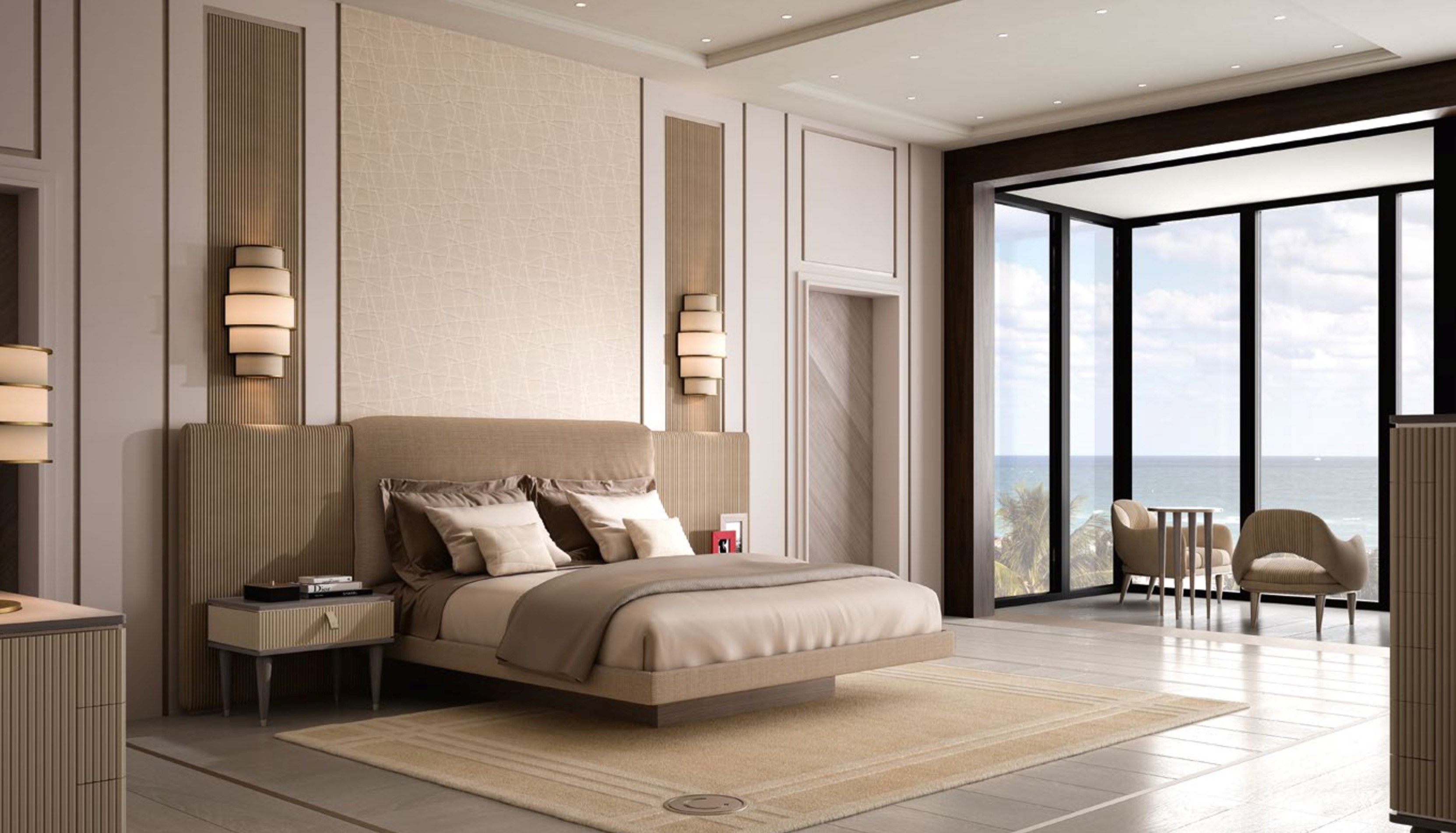 Высокий круглый деревянный журнальный столик CPRN HOMOOD Cocoon ARCH-00087190 - Вид №3