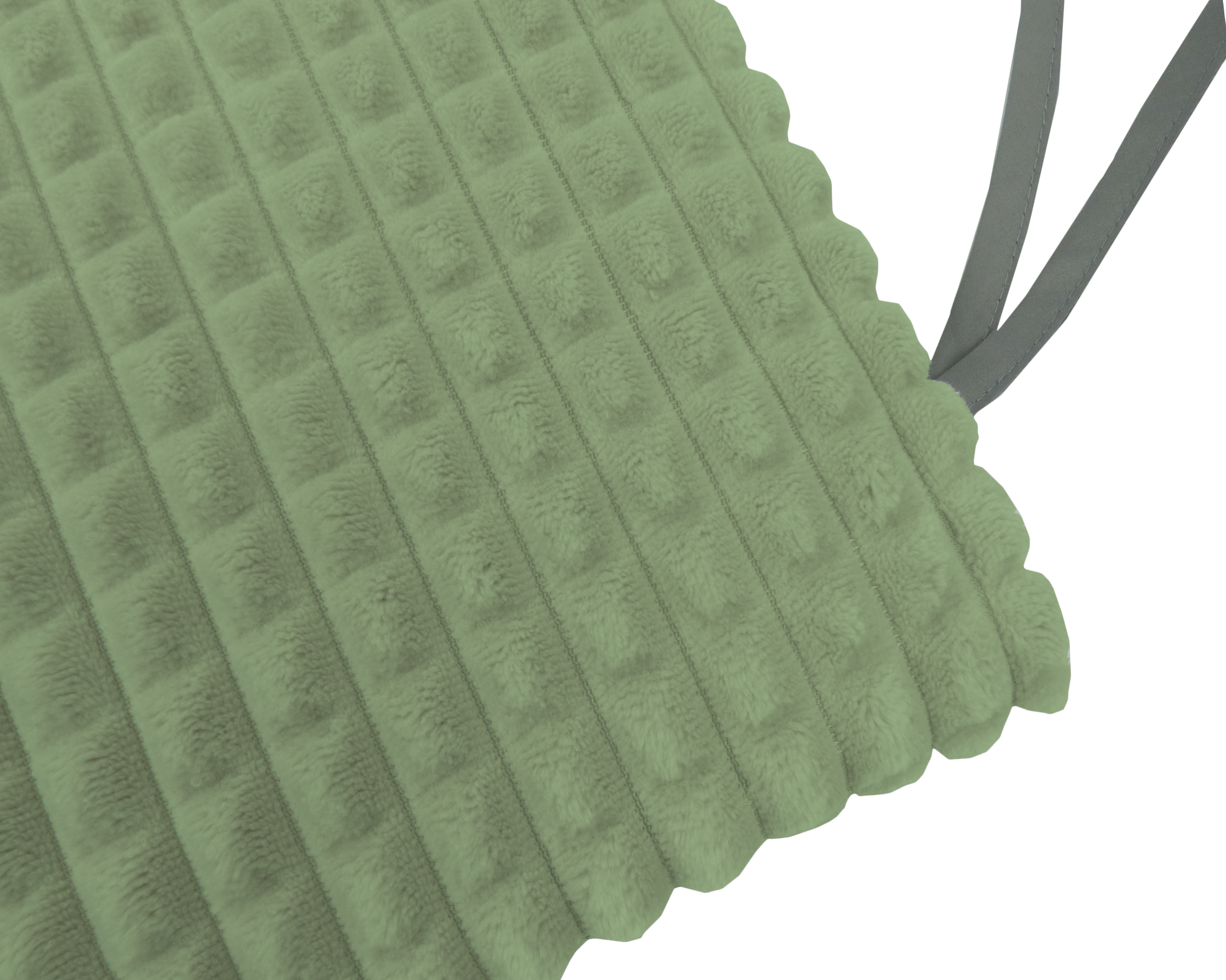 Галета Santreyd «Плюш» оливковая 40×40 см для обновления стульев 82234006 STLM-0022491 - Вид №2