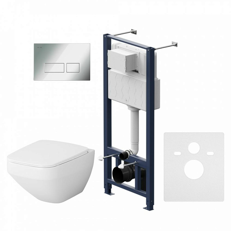 IS47051.50A1700 Инсталл с клав Pro S глянц хром с подв унит Inspire V2.0 FlashClean с сид м/л AM.PM Inspire 2.0 