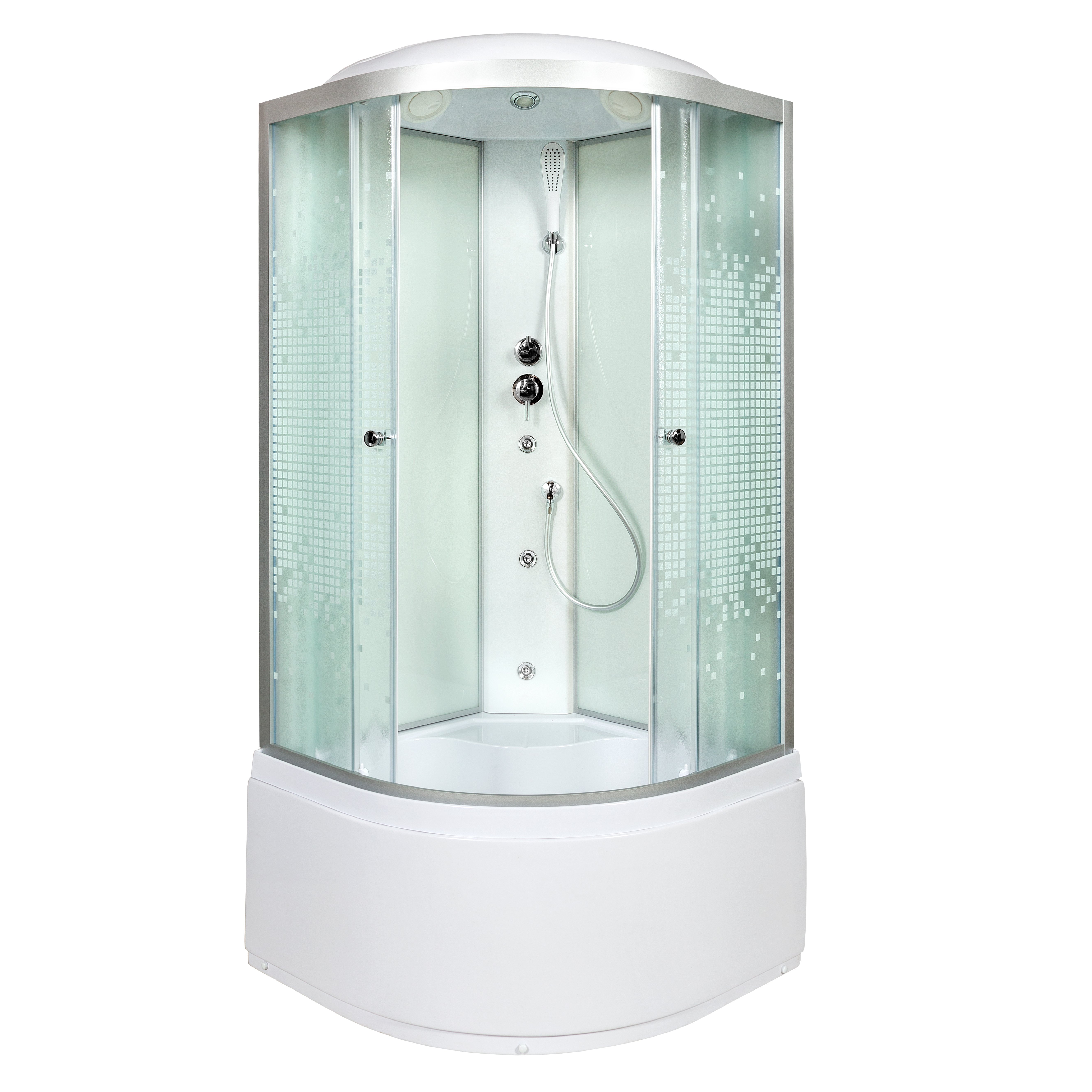 А102 R LED с кнопкой Душевая кабина DETO Серия А L 910 с гидромассажем - Вид №16