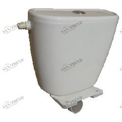 Бачок пластиковый нижн. тип -4 с полочкой (кнопка) (арт.14) Santreyd 102521