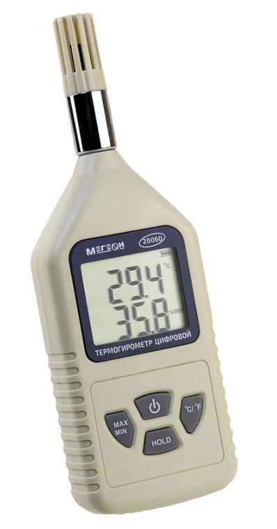 Цифровой термогигрометр МЕГЕОН 20060 9104486 STDN-0081299 - Вид №1