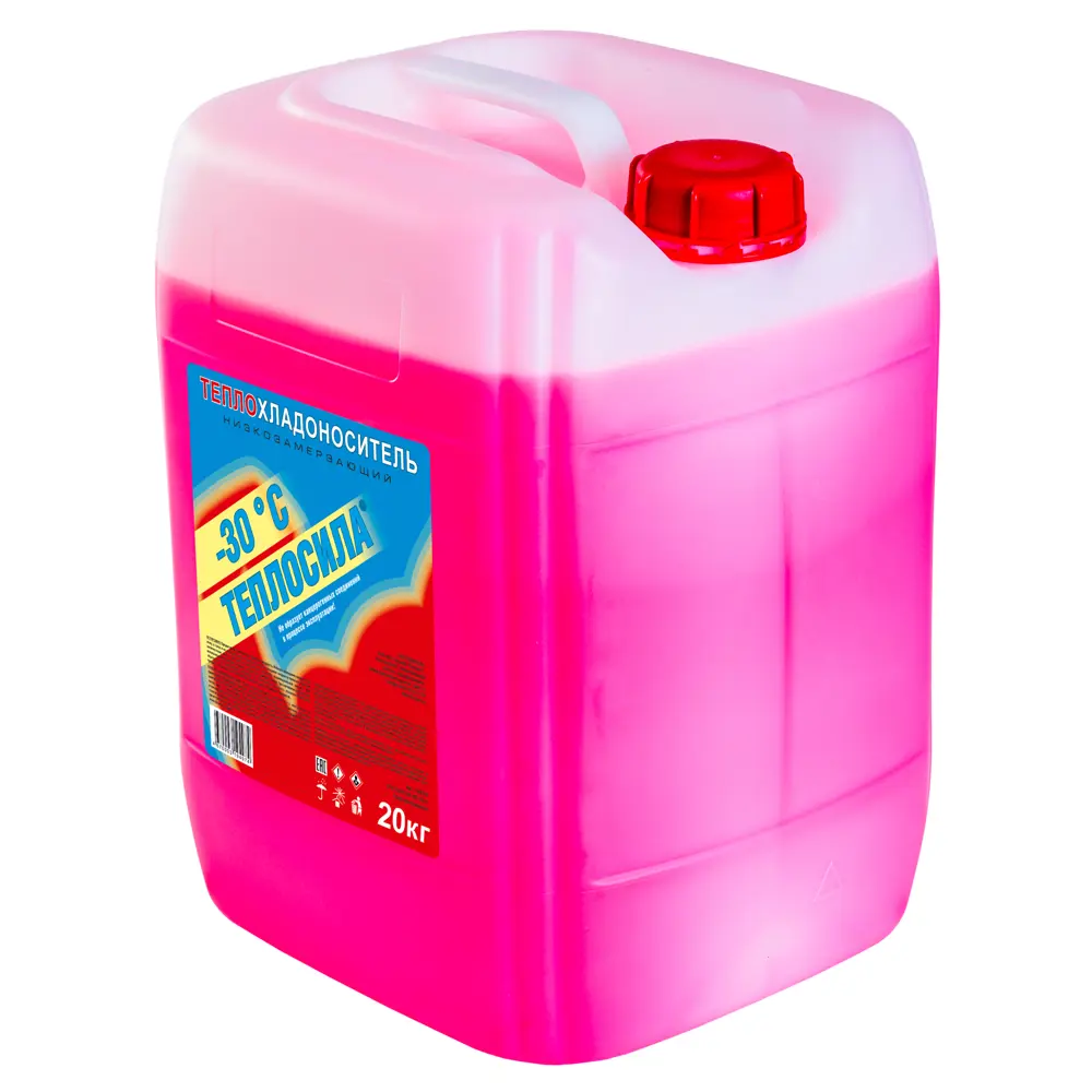 Теплоноситель ТЕПЛОСИЛА-30 для систем отопления -30°C 20 кг 88110679 STLM-0076883 - Вид №1