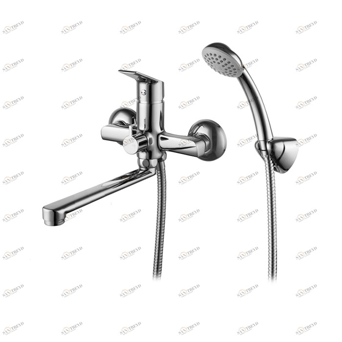 NELSB00M02 Milardo Nelson Смеситель для ванны с коротким изливом Nelson Россия