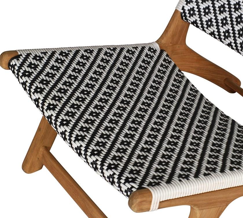 cbdesign Садовое кресло из тика и синтетики Vienna Tj 342g - Вид №4