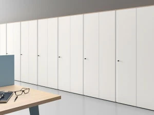 Martex Высокий офисный шкаф с распашными дверцами Galaxy