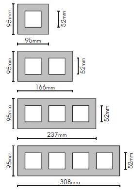 GI Gambarelli Кнопка Arreda quadrata sun-id-1372081 - Вид №1