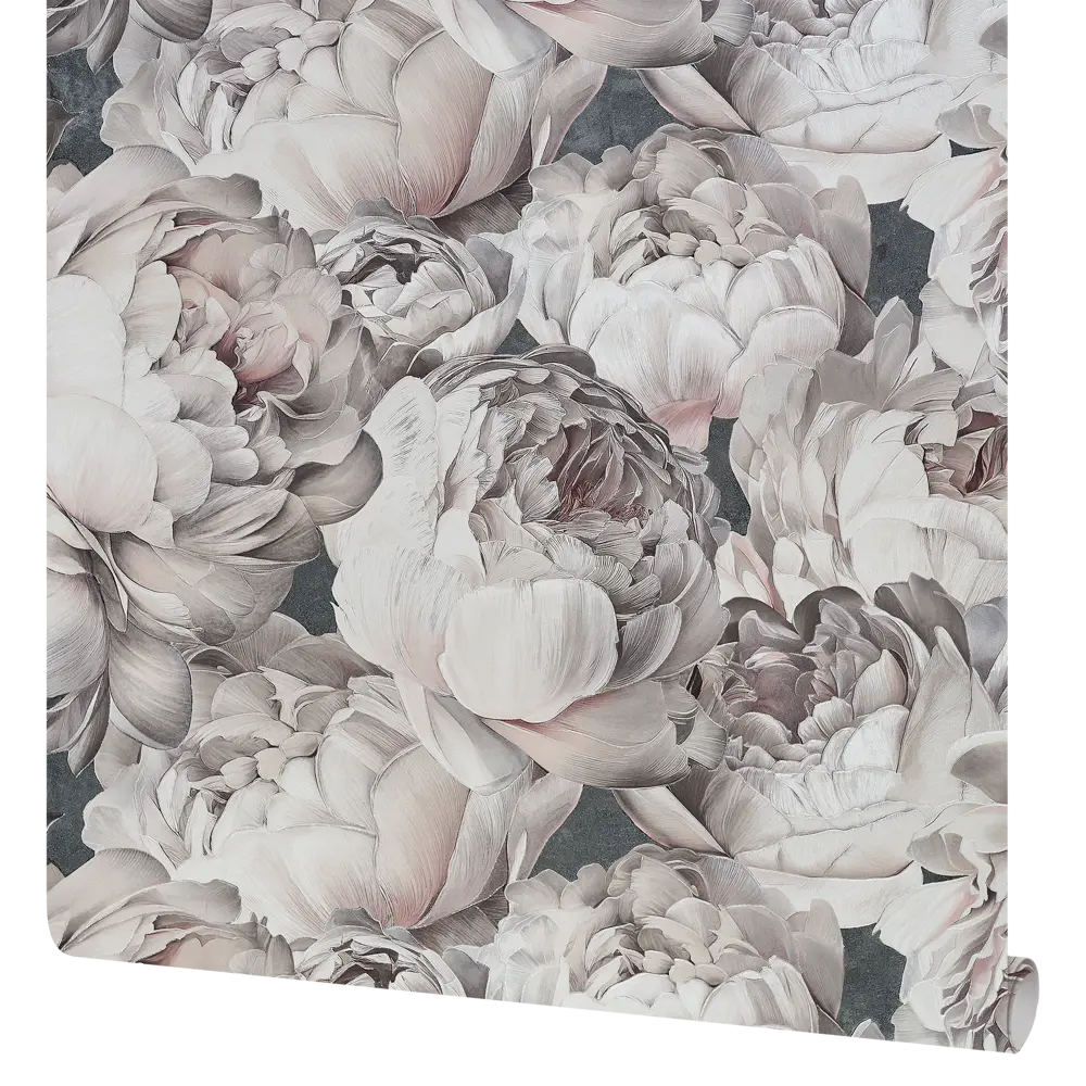 Обои флизелиновые Victoria Stenova Peony коричневые 1.06 м VS585339 89445878 STLM-2124114 - Вид №1