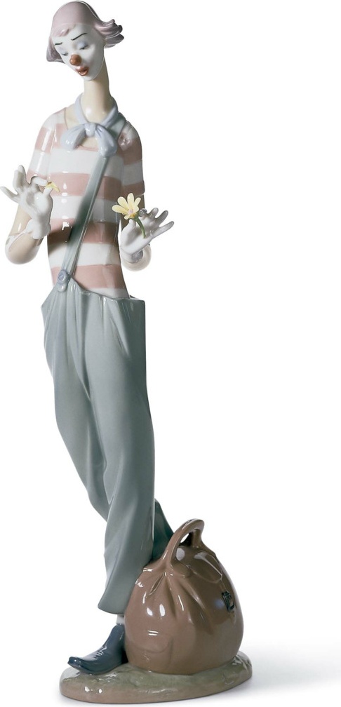 10669144 LLADRO Фигурка Lladro "Влюбленный клоун" 35х10см Фарфор Lladró 