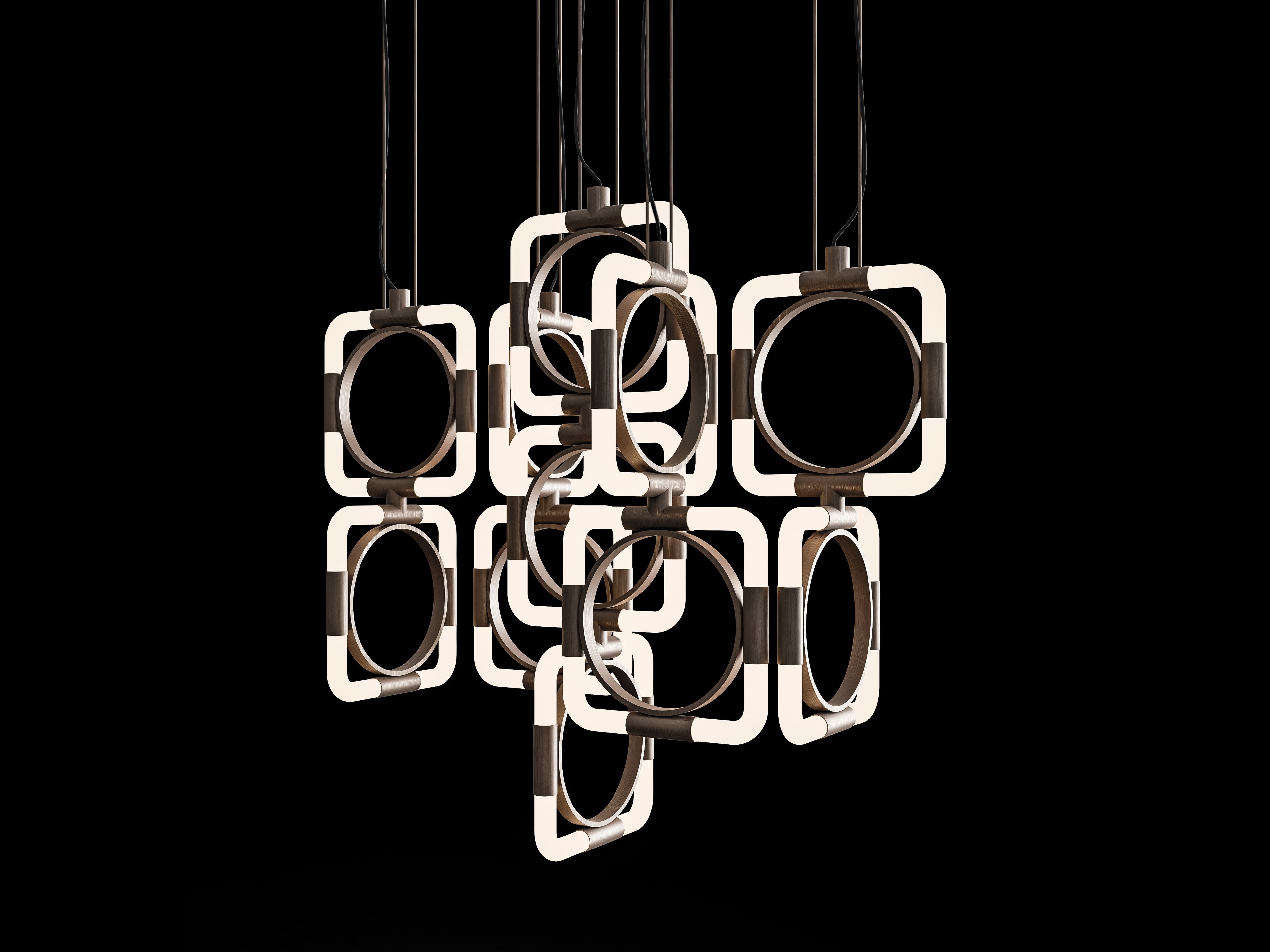 Металлический подвесной светильник CPRN HOMOOD Dragonfly ARCH-00096805 - Вид №1